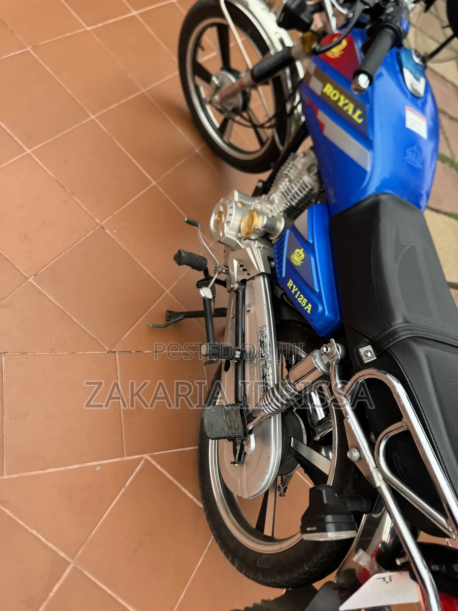 New Royal RY125 2026 Blue