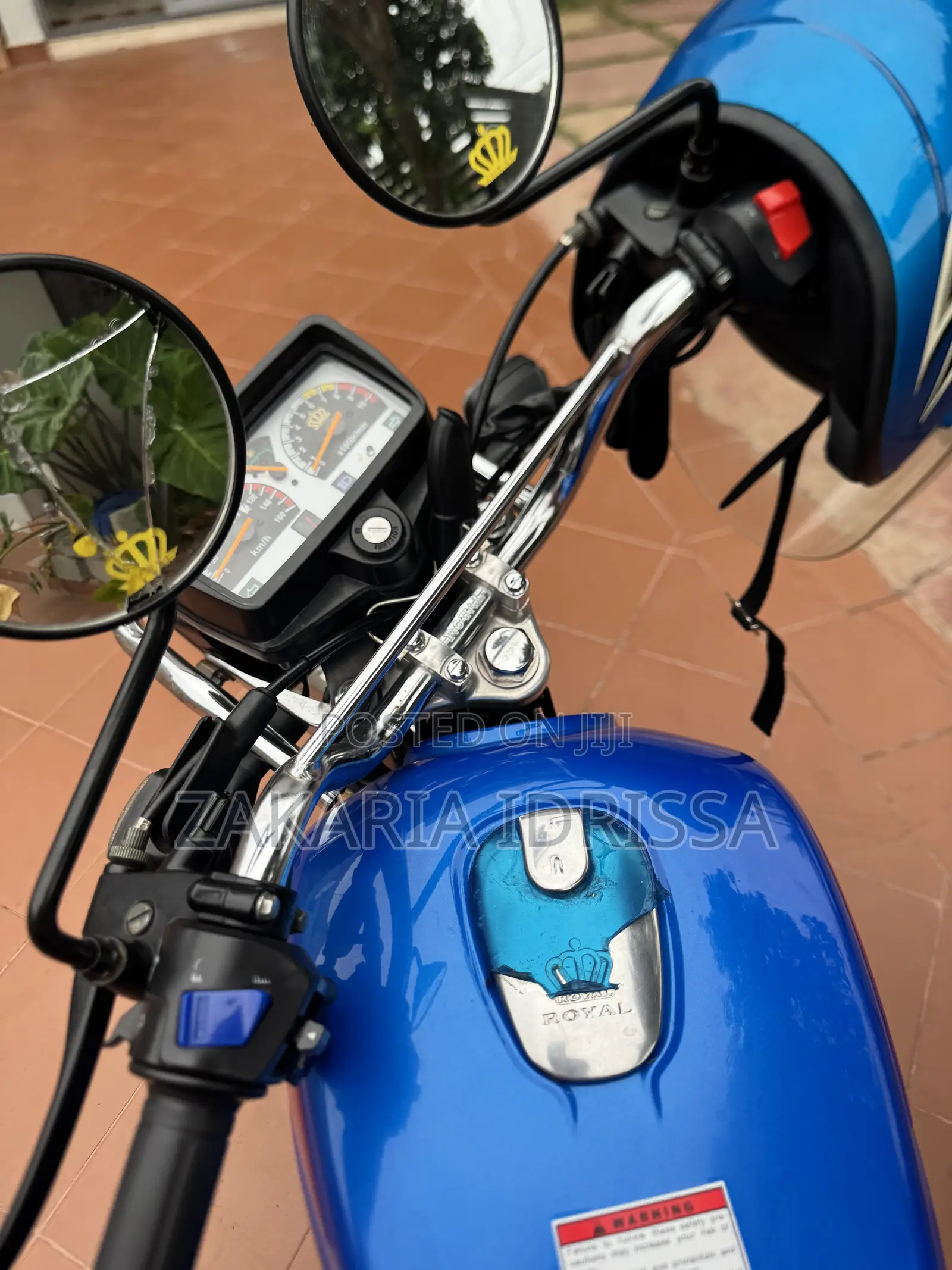 New Royal RY125 2026 Blue