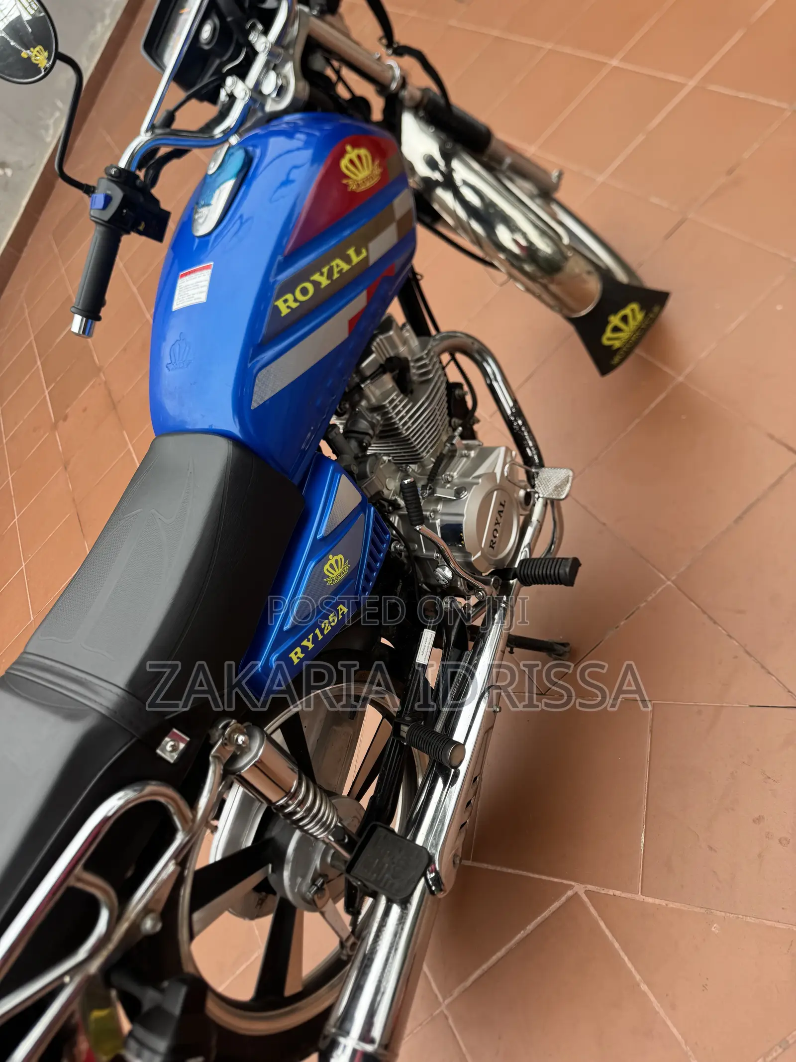 New Royal RY125 2026 Blue