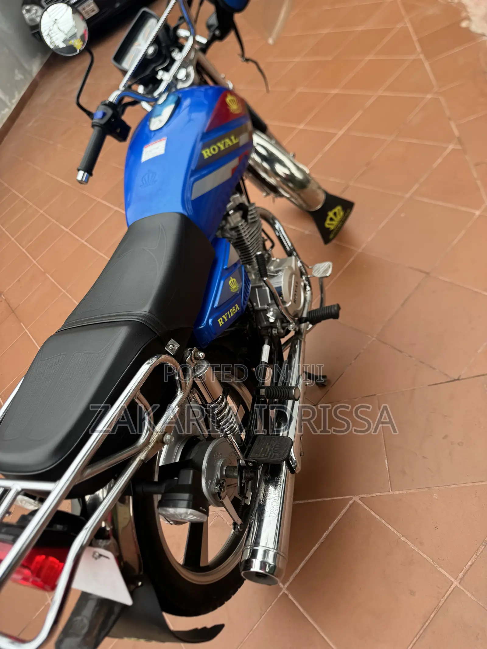 New Royal RY125 2026 Blue
