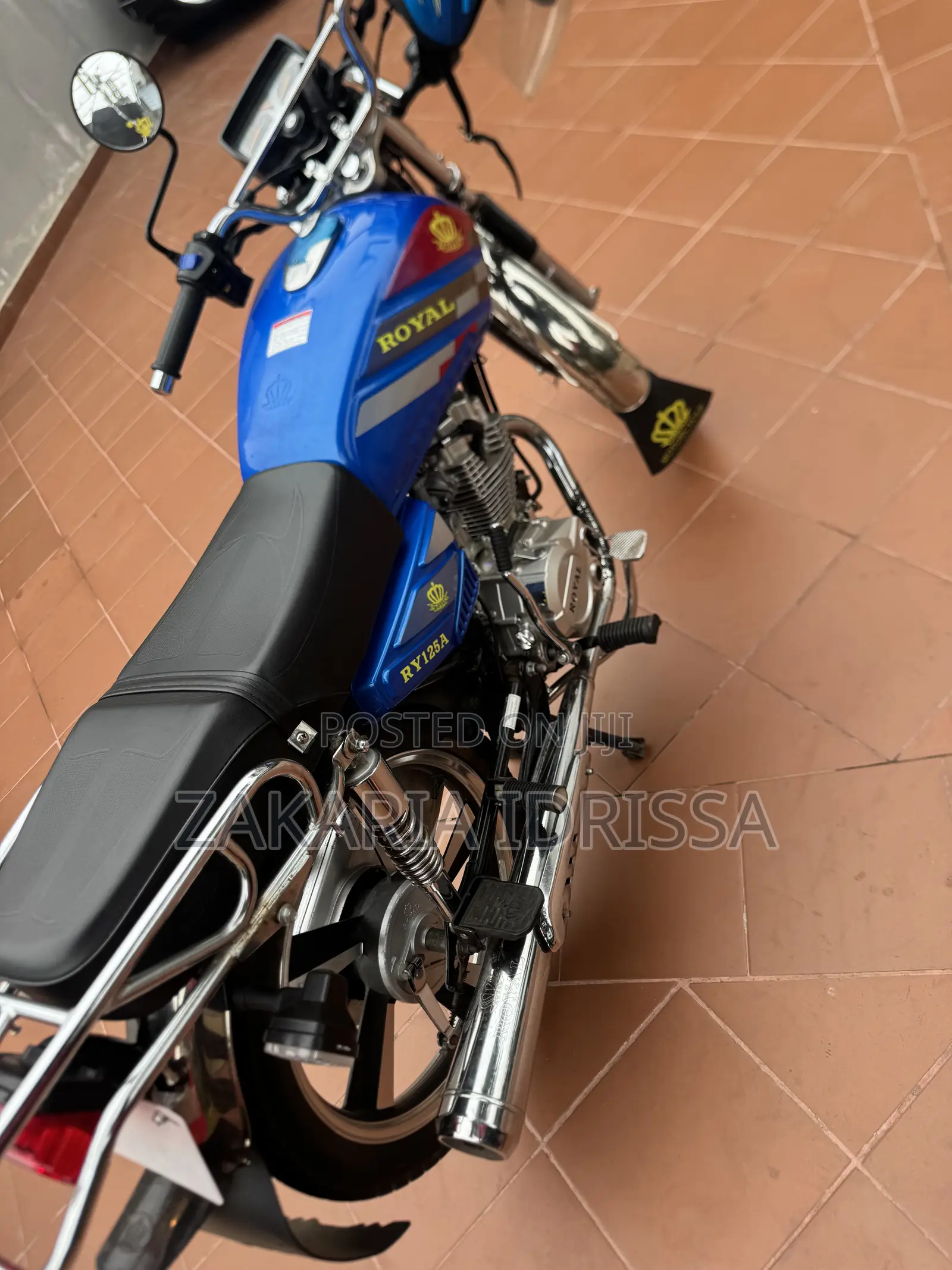 New Royal RY125 2026 Blue