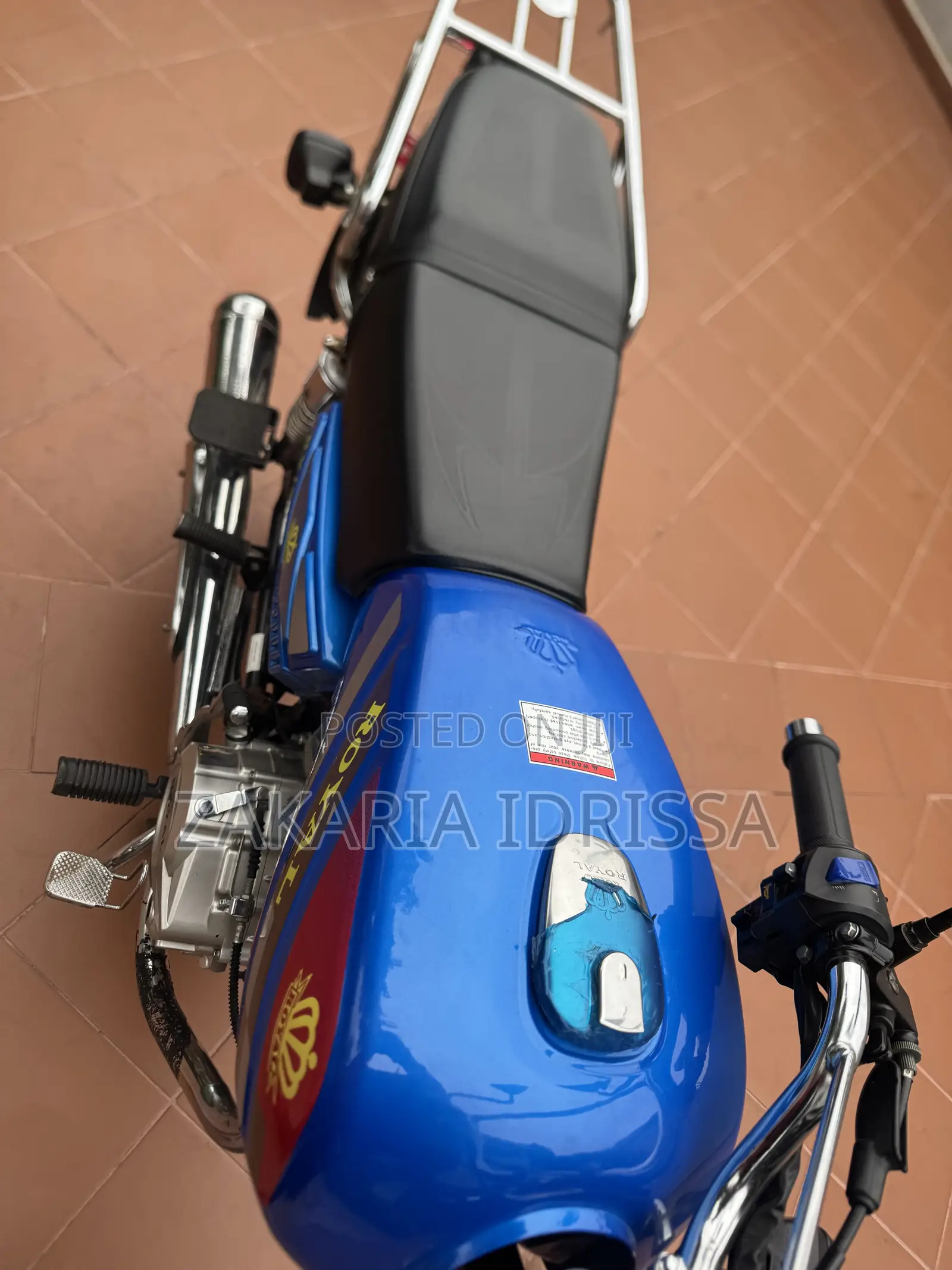 New Royal RY125 2026 Blue