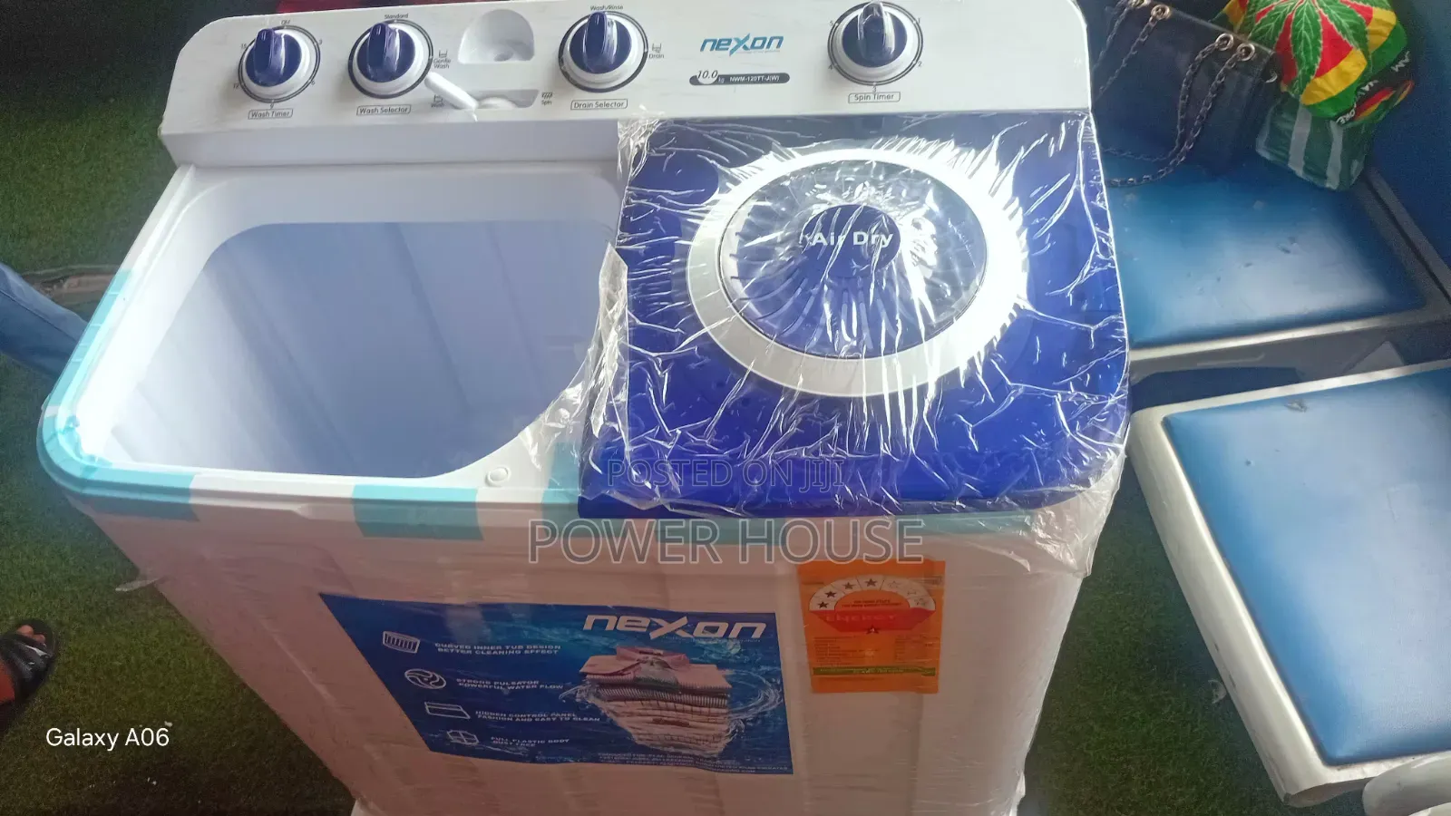 Nexon 10KG High Capacity Washing Machine – Powerful Wash, Smooth