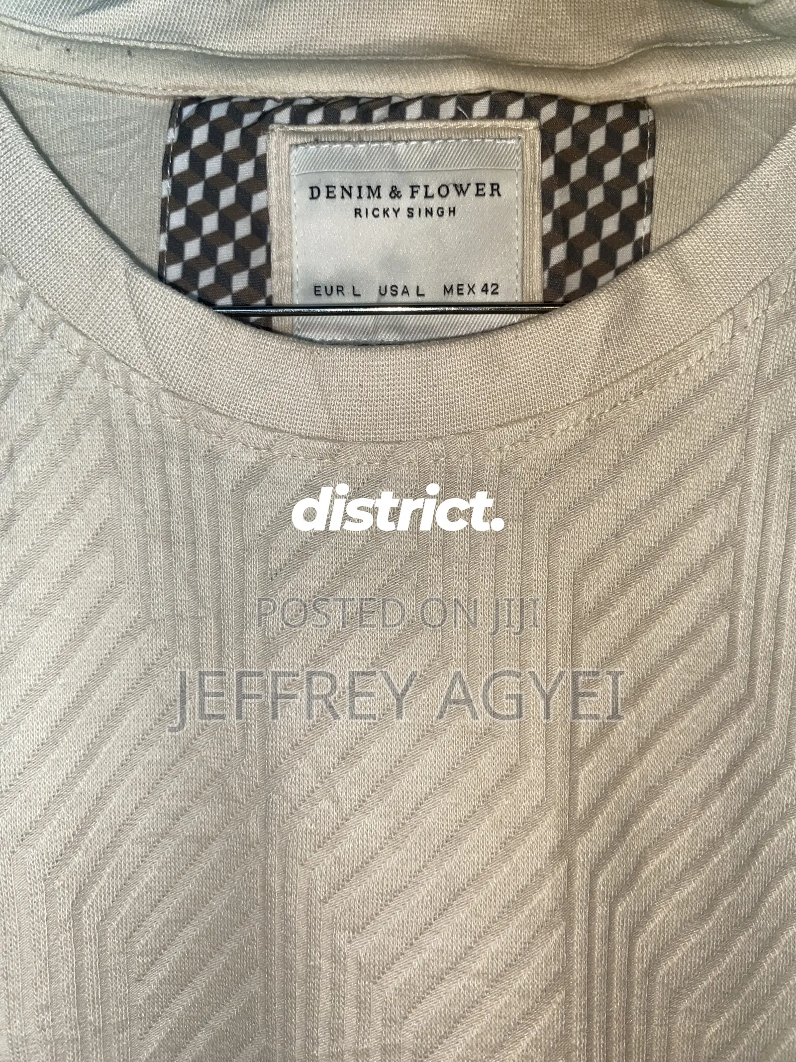 Denim Flower Ricky Singh Heavy Tee