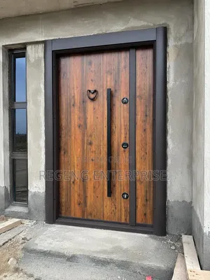 Kabartma Quality Security Door With Locks