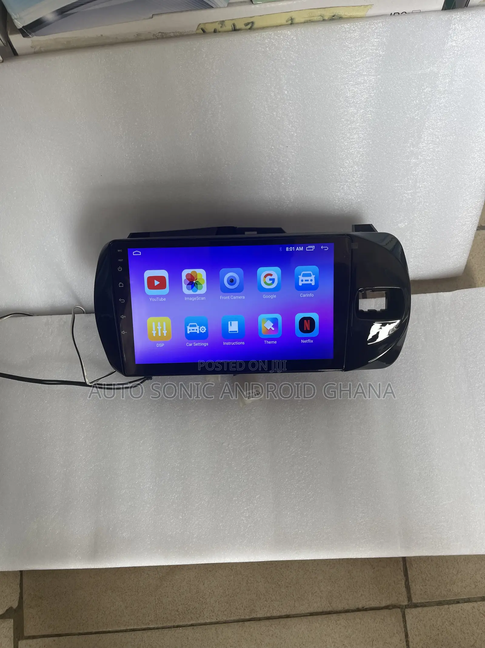 Toyota Vitz 2015 Android Infotainment Upgrade