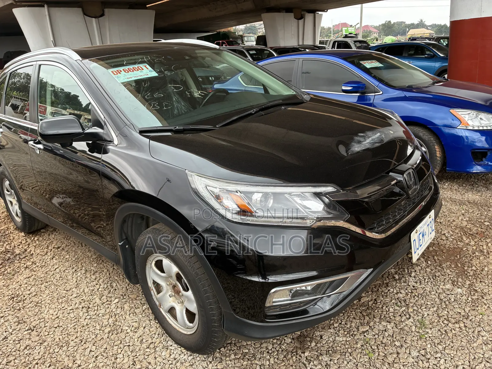 Honda CR-V Touring 4dr SUV AWD (2.4L 4cyl CVT) 2016 Black
