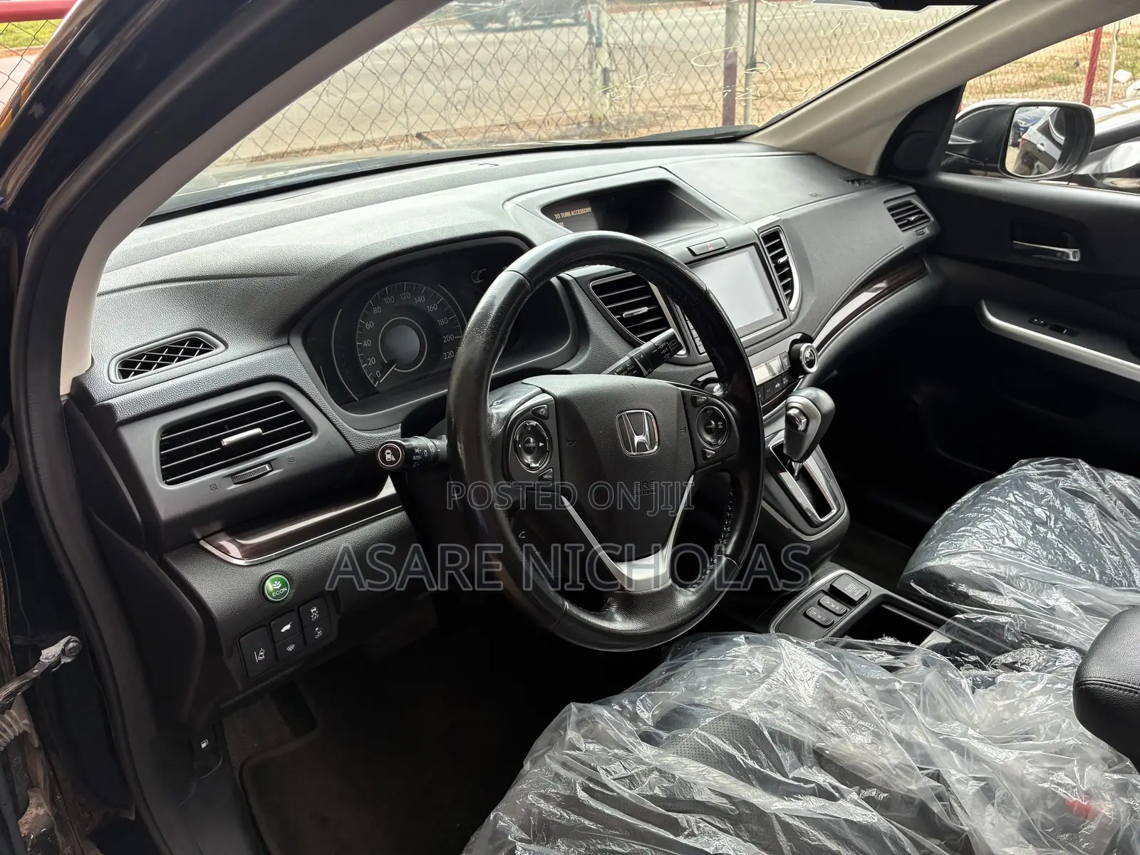 Honda CR-V Touring 4dr SUV AWD (2.4L 4cyl CVT) 2016 Black