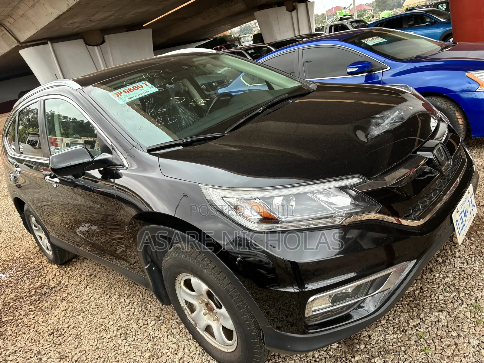 Honda CR-V Touring 4dr SUV AWD (2.4L 4cyl CVT) 2016 Black