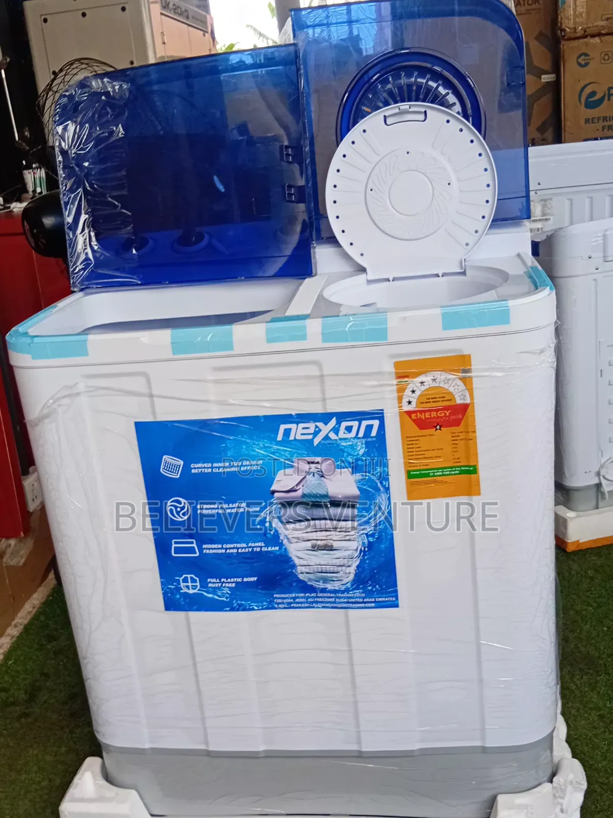 Nexon 10KG Washing Machine – Fast Wash Gentle Fabric 10kg