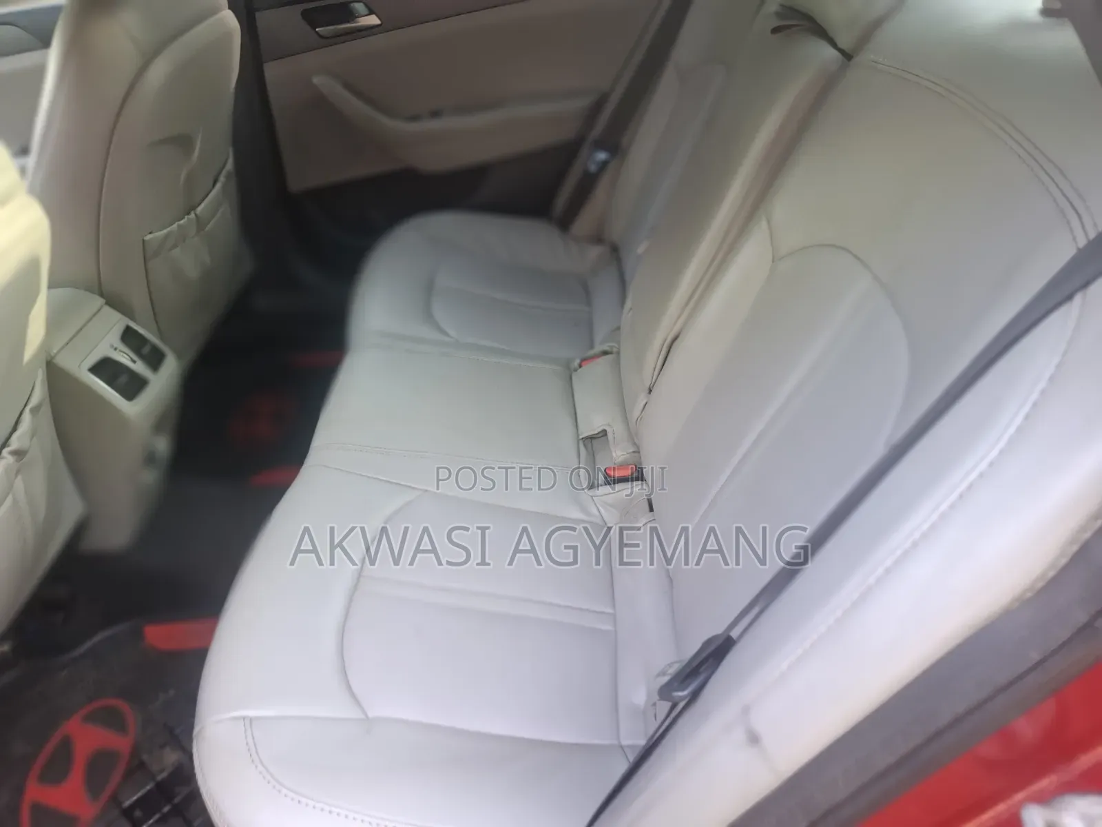 Hyundai Sonata 2015 Red