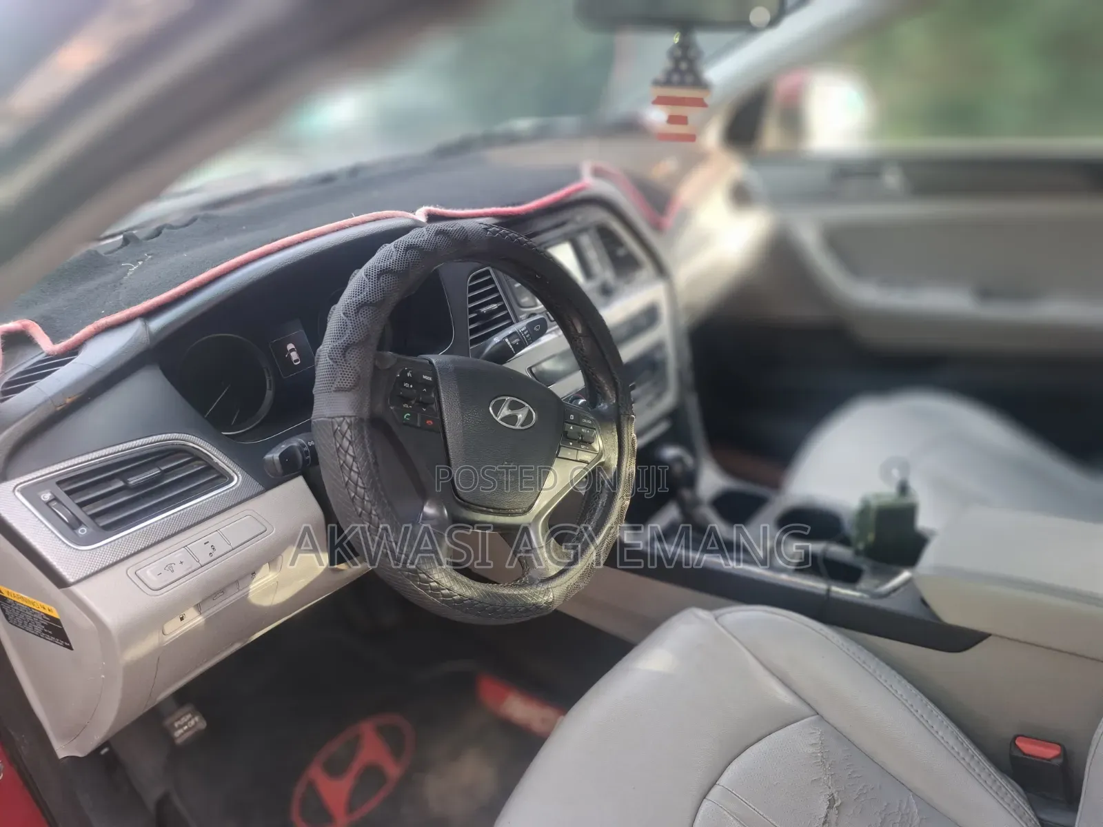 Hyundai Sonata 2015 Red