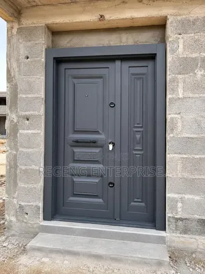 Modern (3locks) Full Metal Security Door.