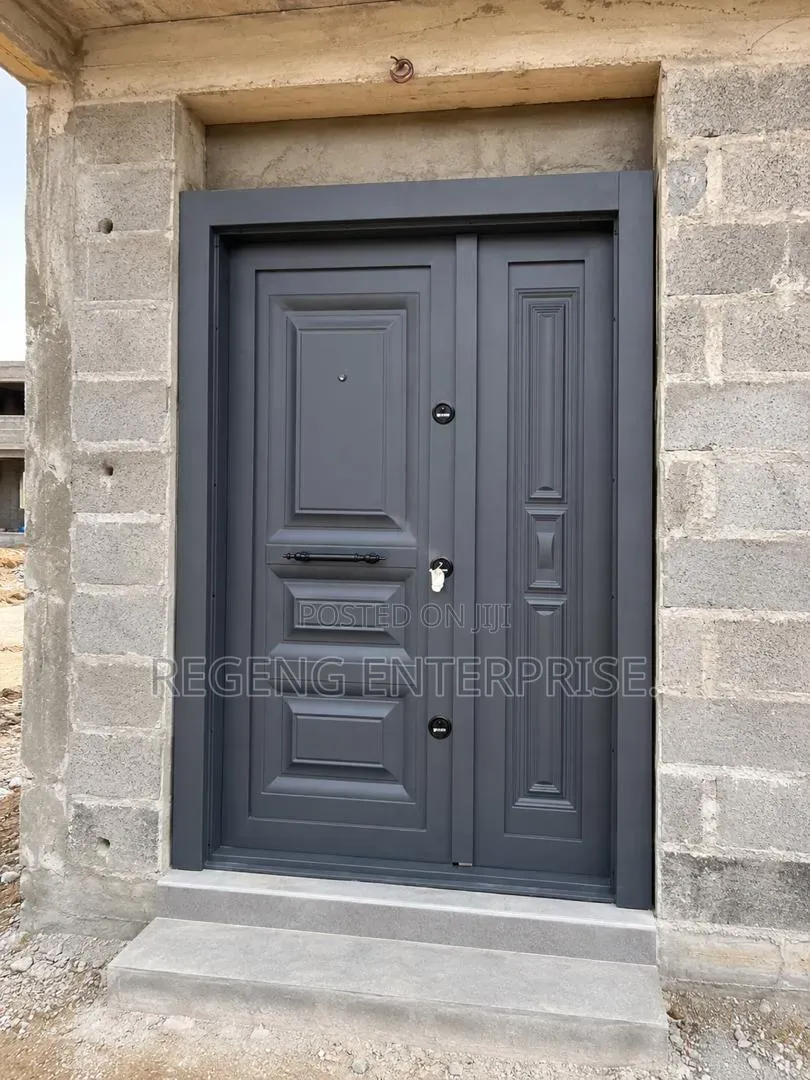 Modern (3locks) Full Metal Security Door.