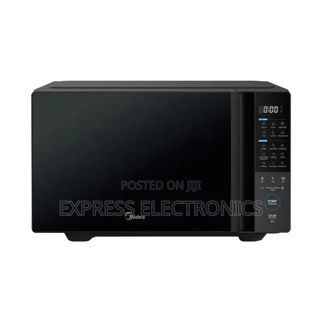 Zealous Sleek Midea 30 LTRS Solo Digital Microwave - Black (EM9P032MO-