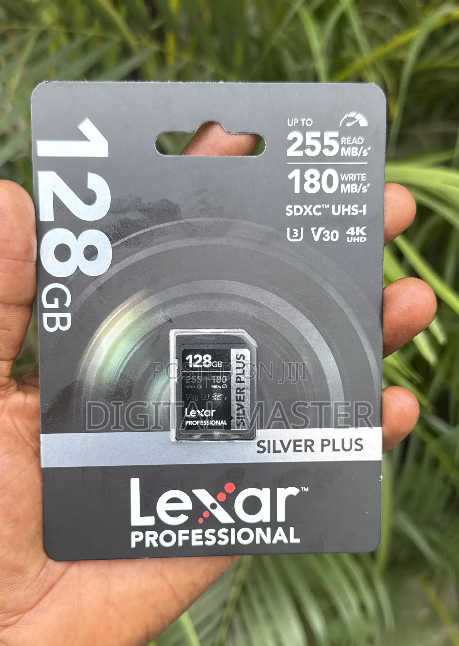 Lexar 128gb Professional Silver Plus SD Card
