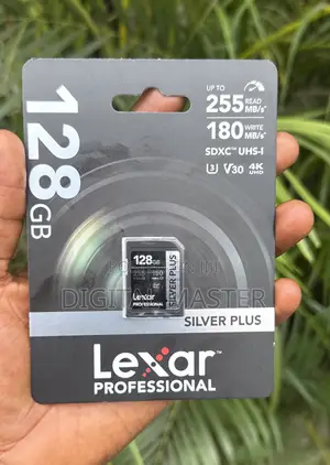 Lexar 128gb Professional Silver Plus SD Card