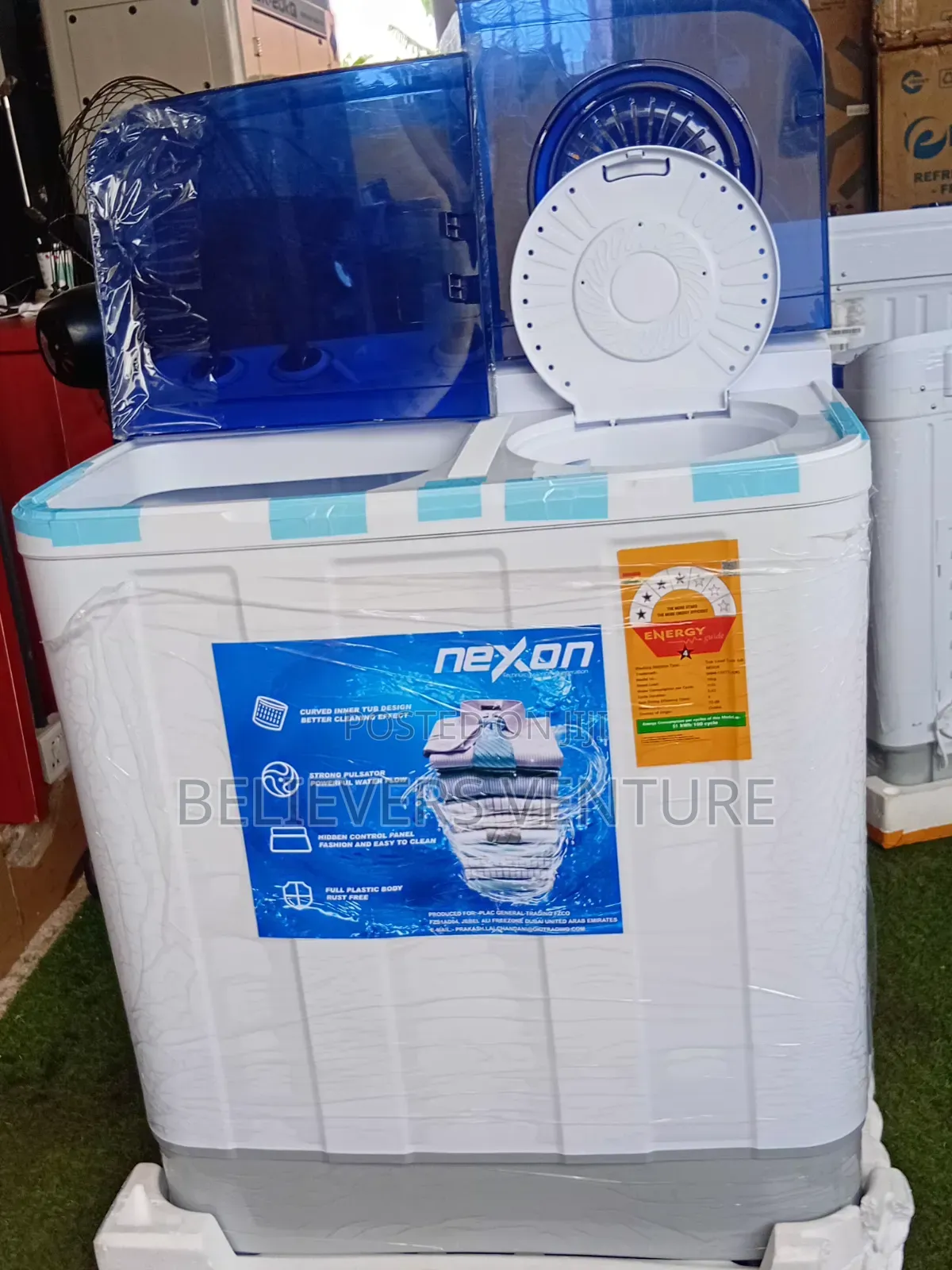 Nexon 10KG Washing Machine – Perfect for Every 10kg