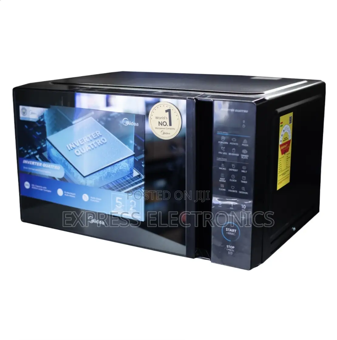 Lovely New Midea 30 LTRS Solo Digital Microwave - Black (EM9P032MO-B)