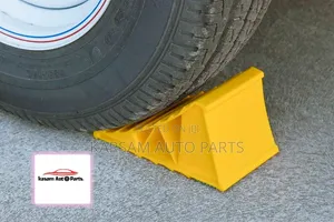 Ribbed Plastic Wheel Chocks