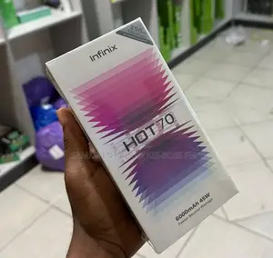 New Infinix Hot 70 128 GB Black