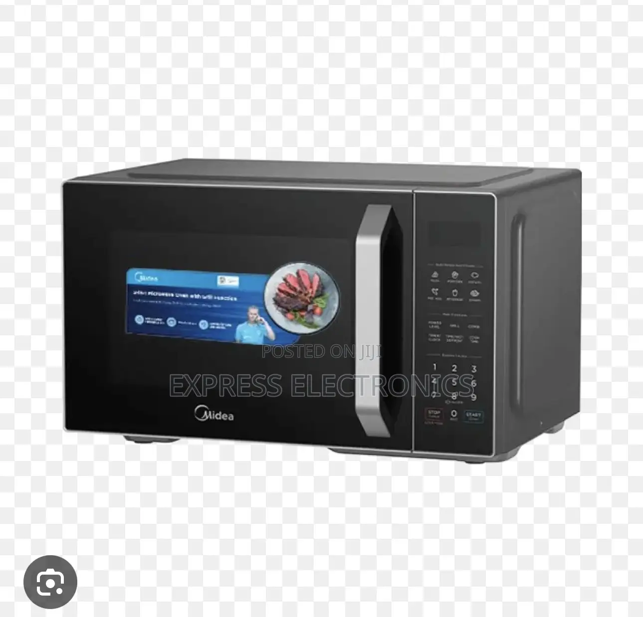 Purchase the New Midea 30L Inverter Microwave - Black (EM9P032MO-B)