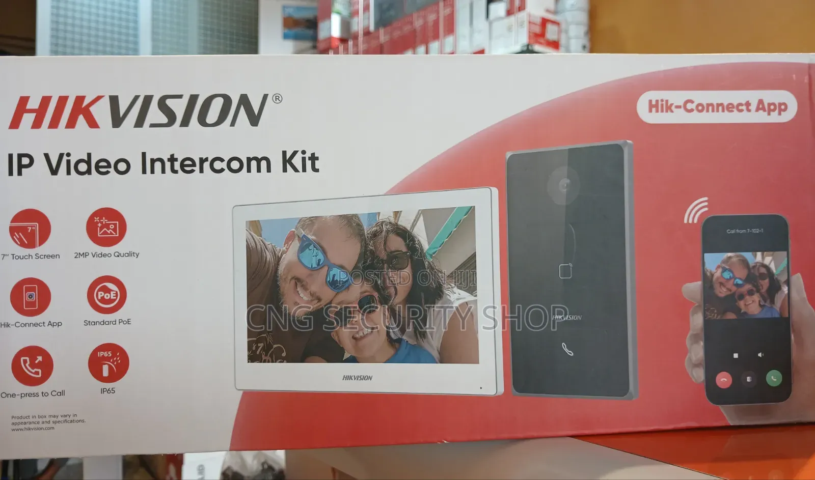 IP Video Intercom Kit DS-KIS608-P