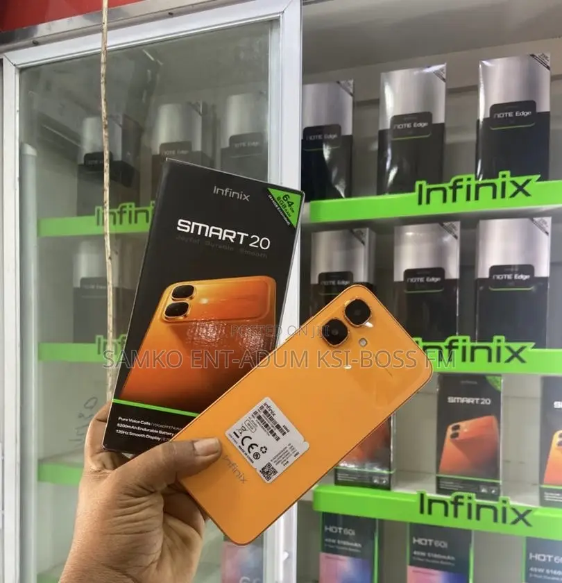 New Infinix Smart 20 64 GB Orange