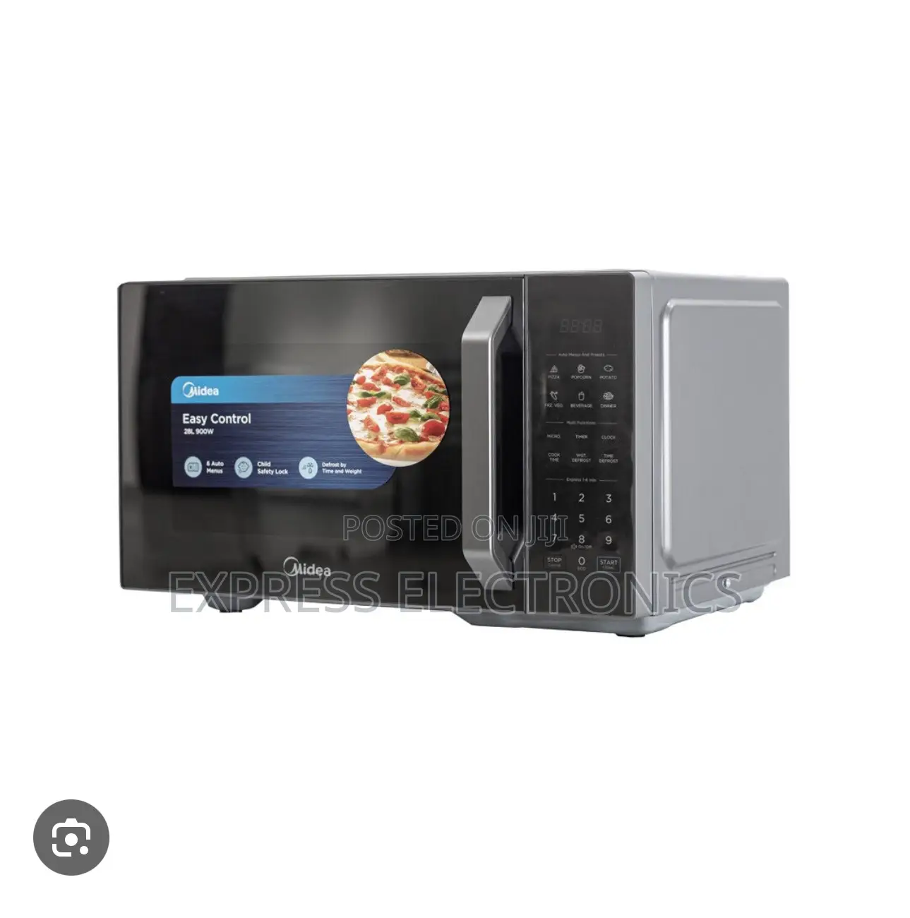Midea 30 LTRS Inverter Microwave - Black (EM9P032MO-B)
