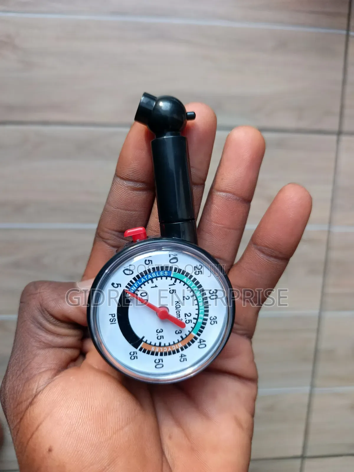 Portable High-Precision Mechanical Tire Pressure Gauge