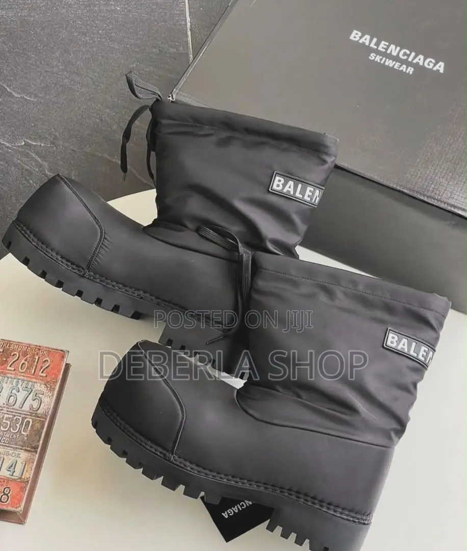 Authentic Balenciaga Nylon Ski Boots