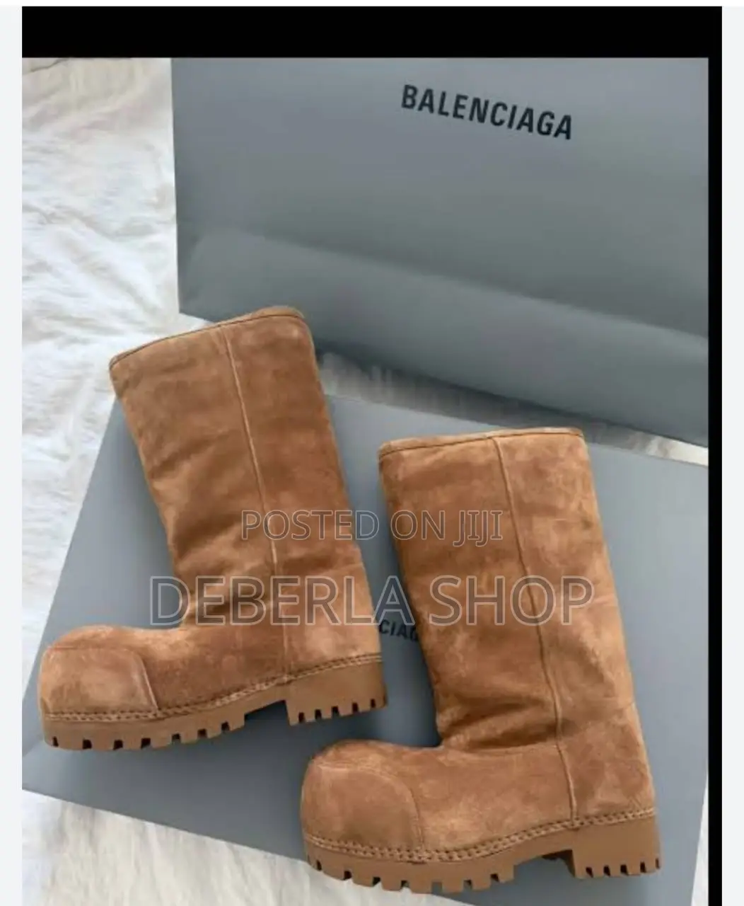 Authentic Balenciaga Nylon Ski Boots