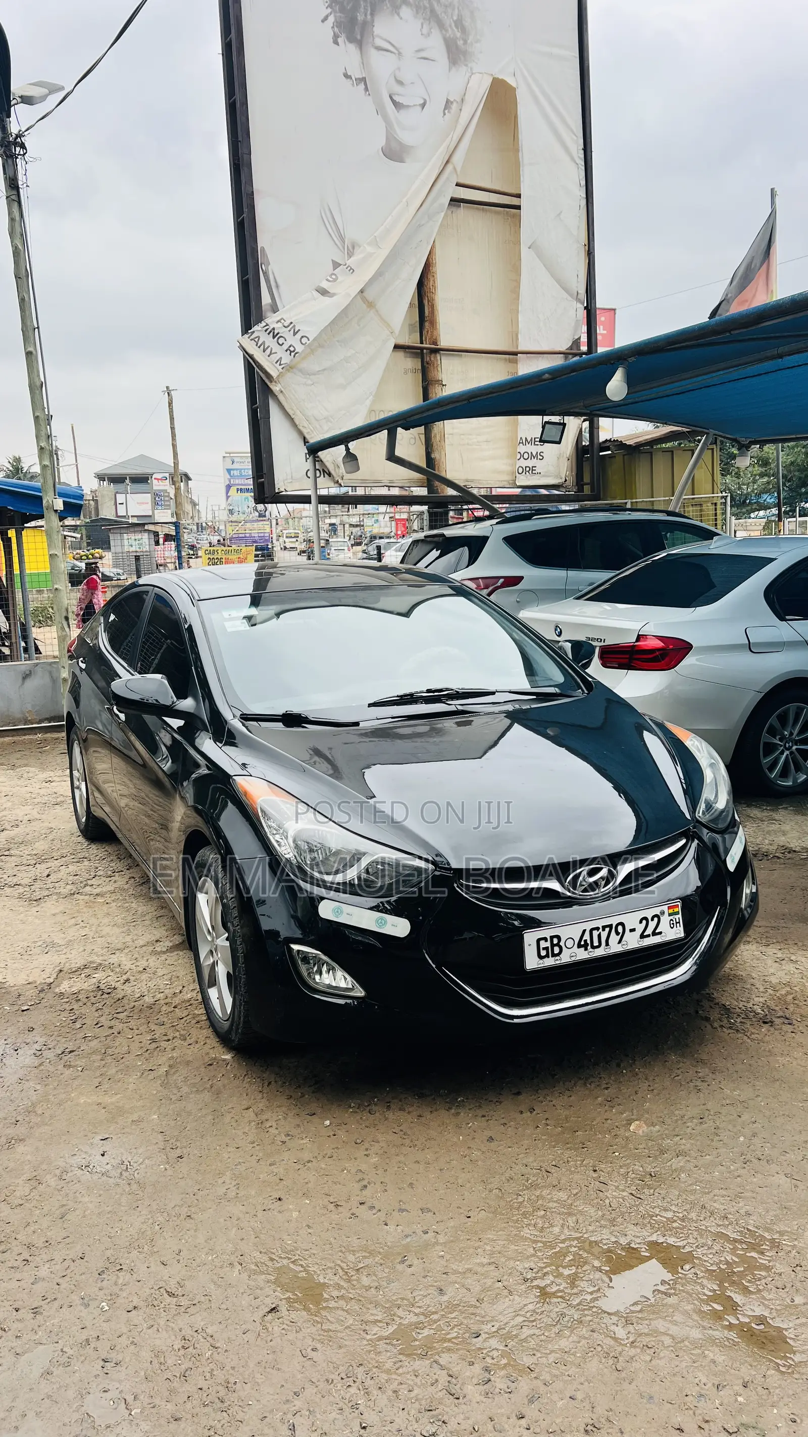 Hyundai Elantra Limited 4dr Sedan (1.8L 4cyl 6A) 2014 Black