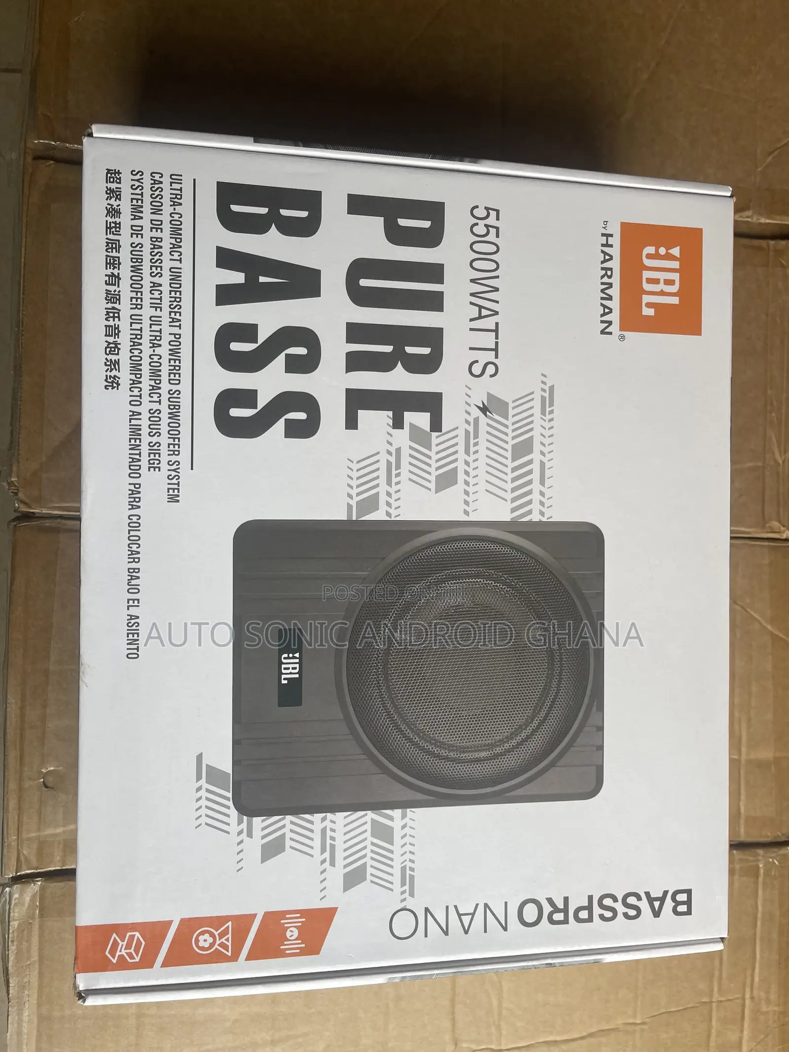 JBL Flat Active Subwoofer 10”