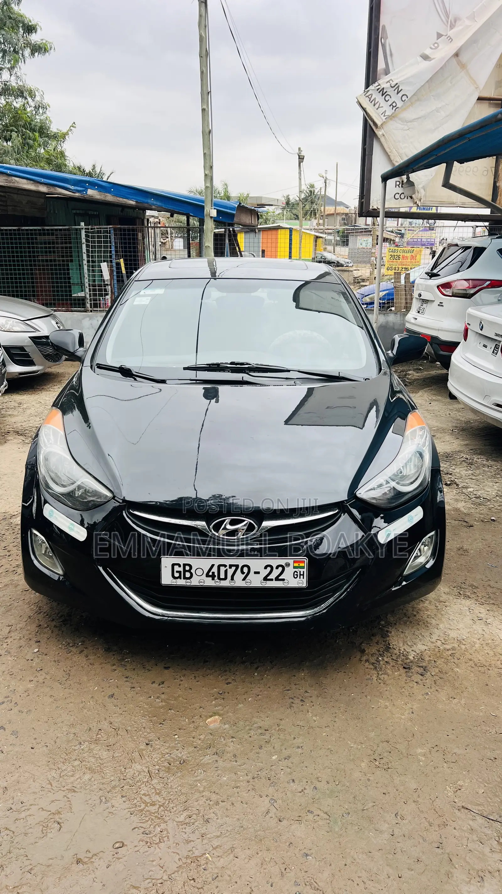 Hyundai Elantra Limited 4dr Sedan (1.8L 4cyl 6A) 2014 Black