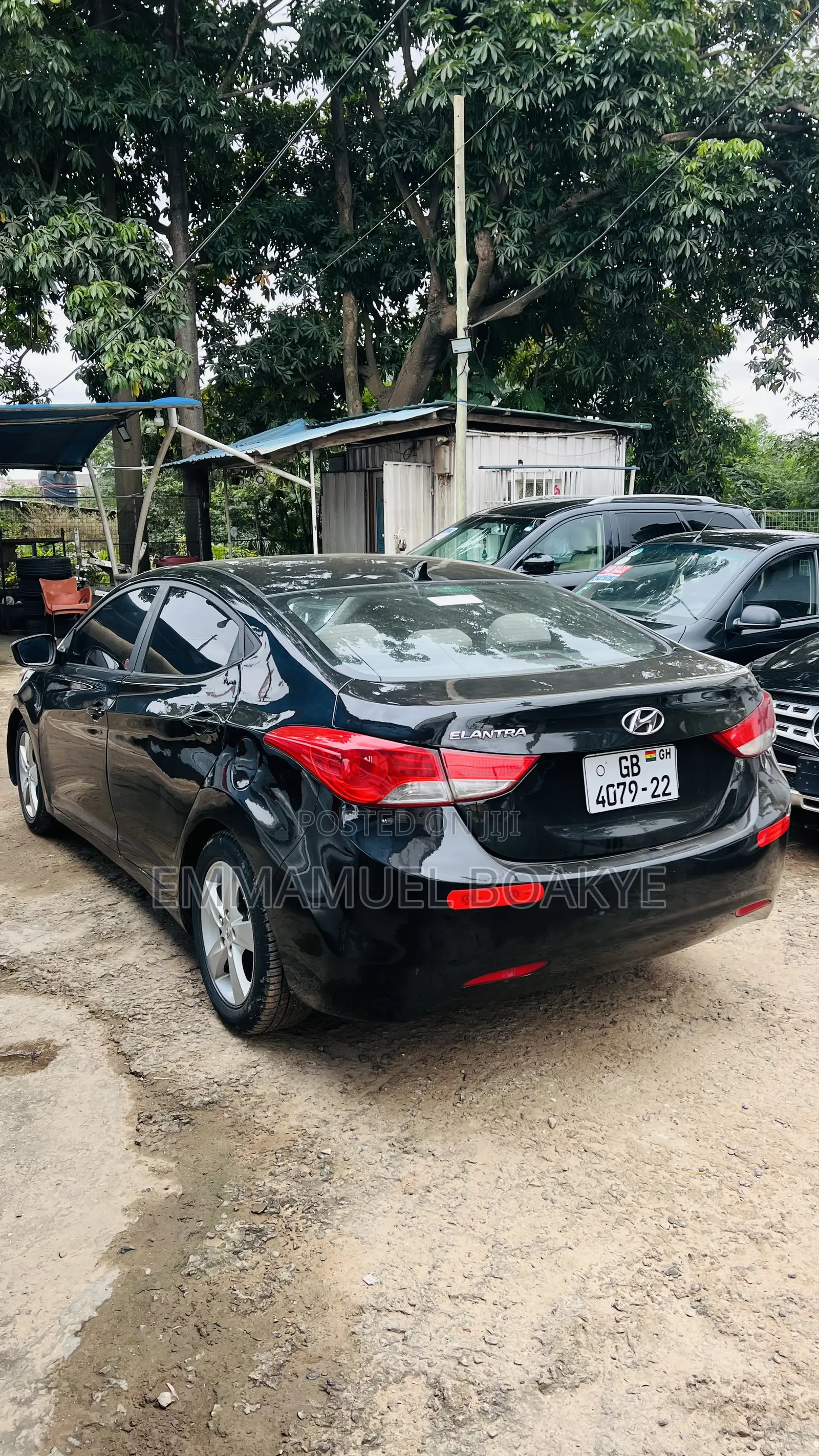Hyundai Elantra Limited 4dr Sedan (1.8L 4cyl 6A) 2014 Black