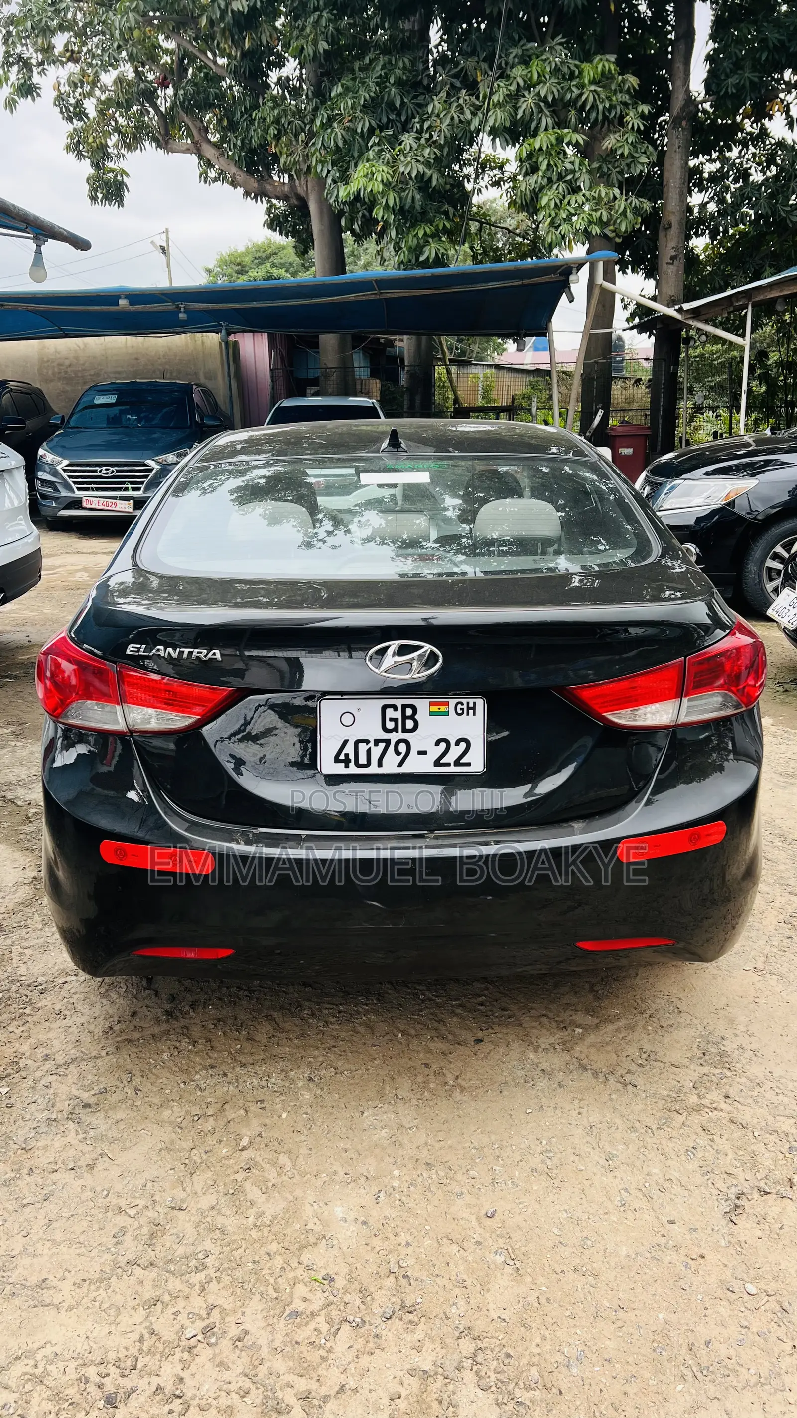 Hyundai Elantra Limited 4dr Sedan (1.8L 4cyl 6A) 2014 Black