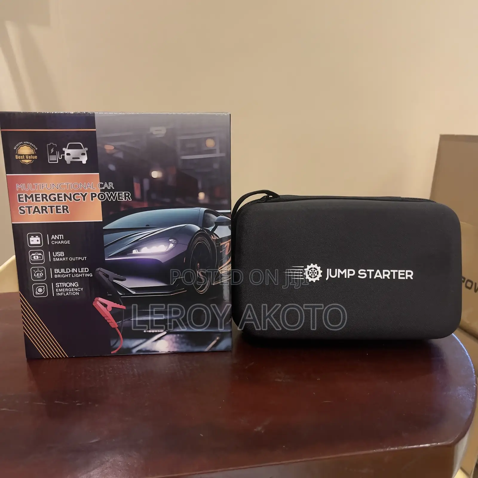 Car Jumpstart and Tire Inflator