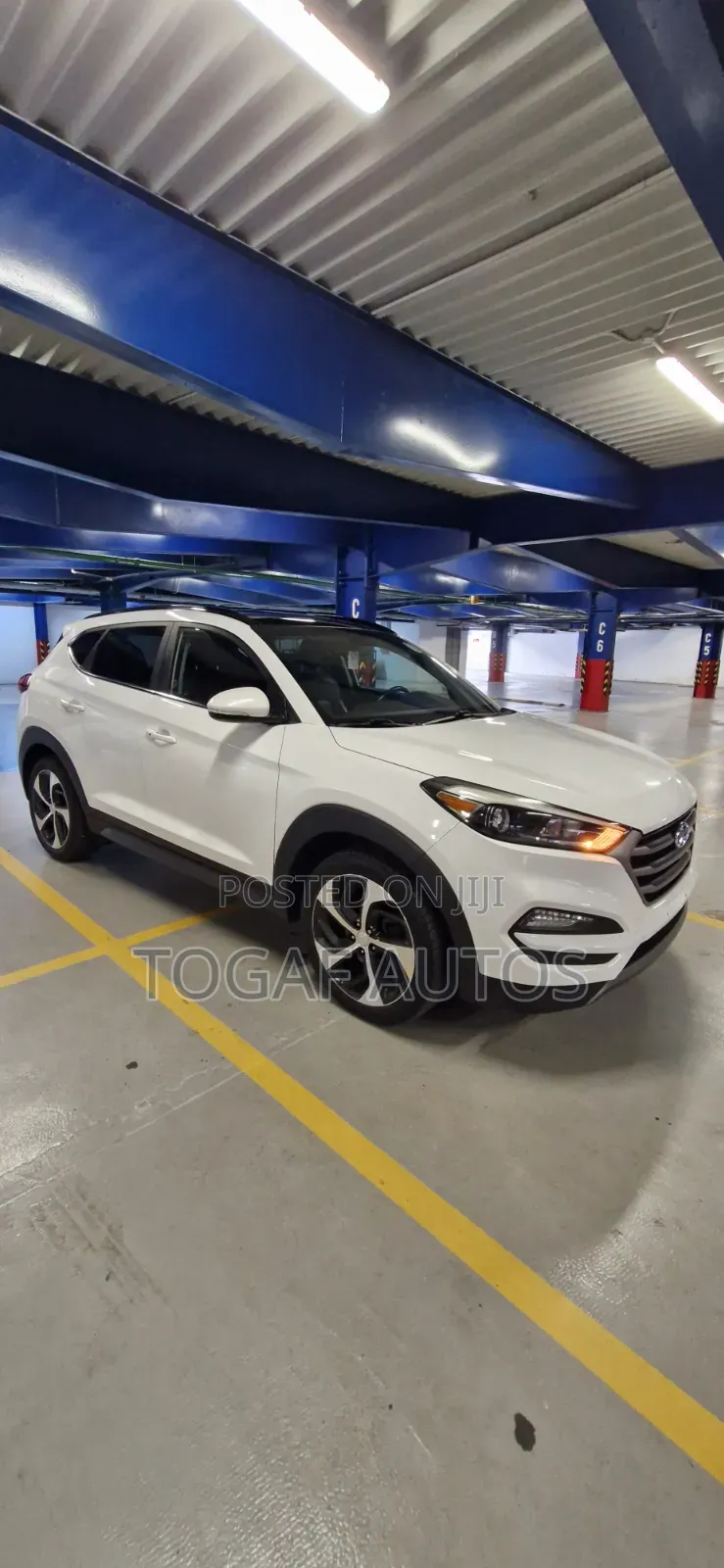 Hyundai Tucson Limited AWD 2016 White
