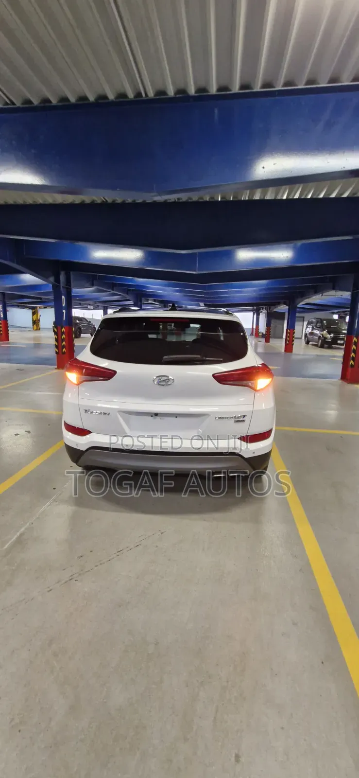 Hyundai Tucson Limited AWD 2016 White