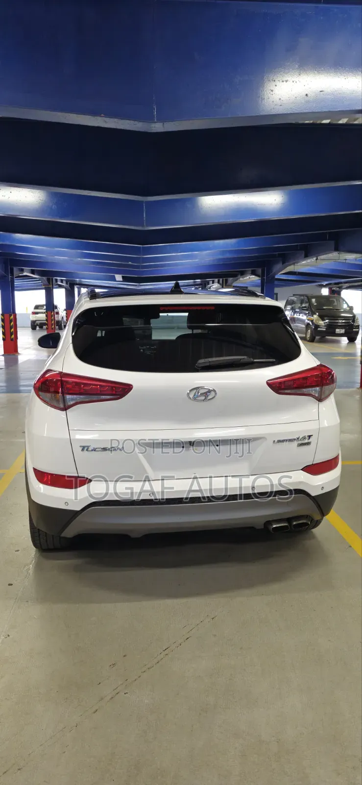 Hyundai Tucson Limited AWD 2016 White