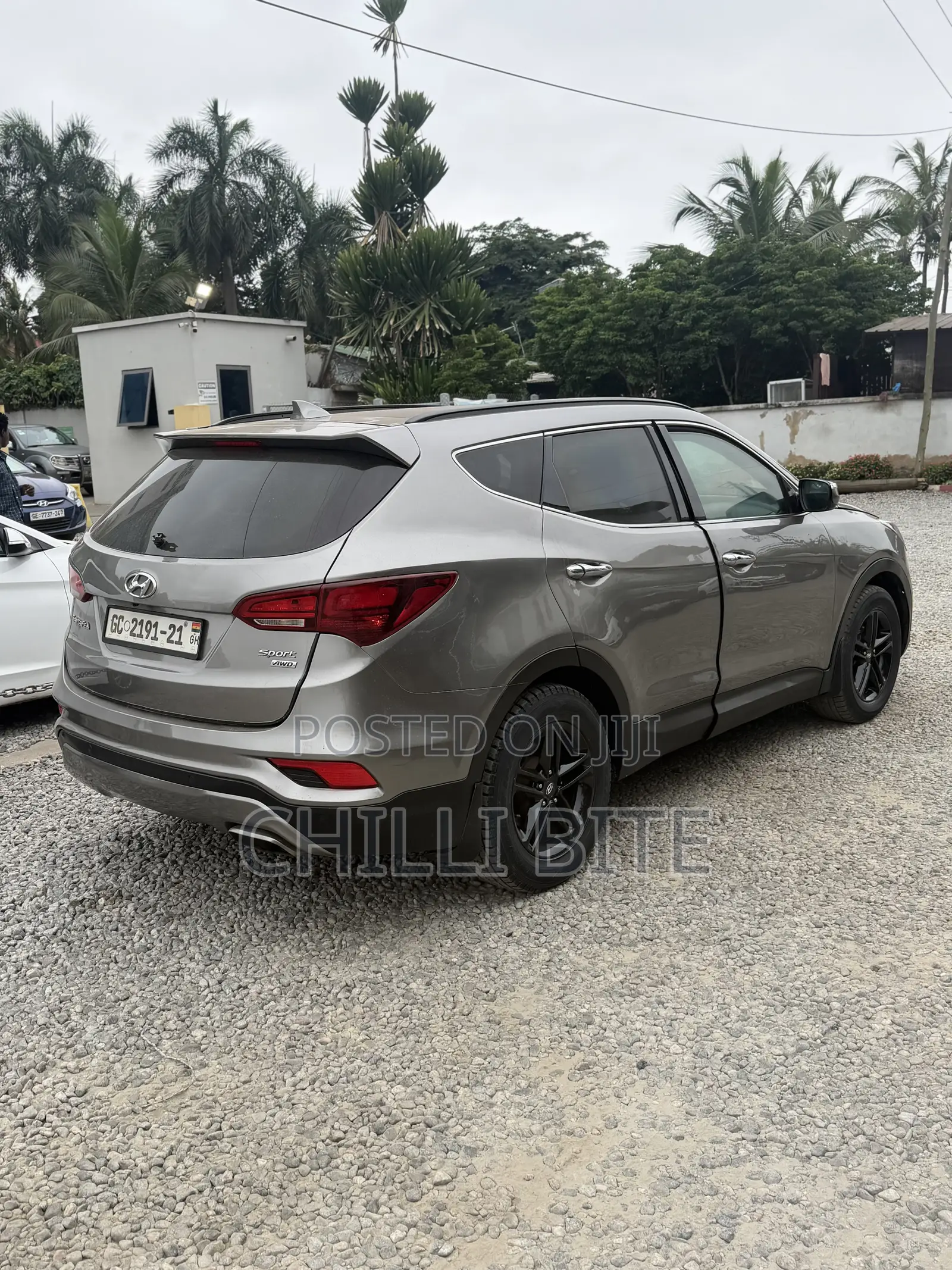 Hyundai Santa Fe Limited FWD 2017 Gray