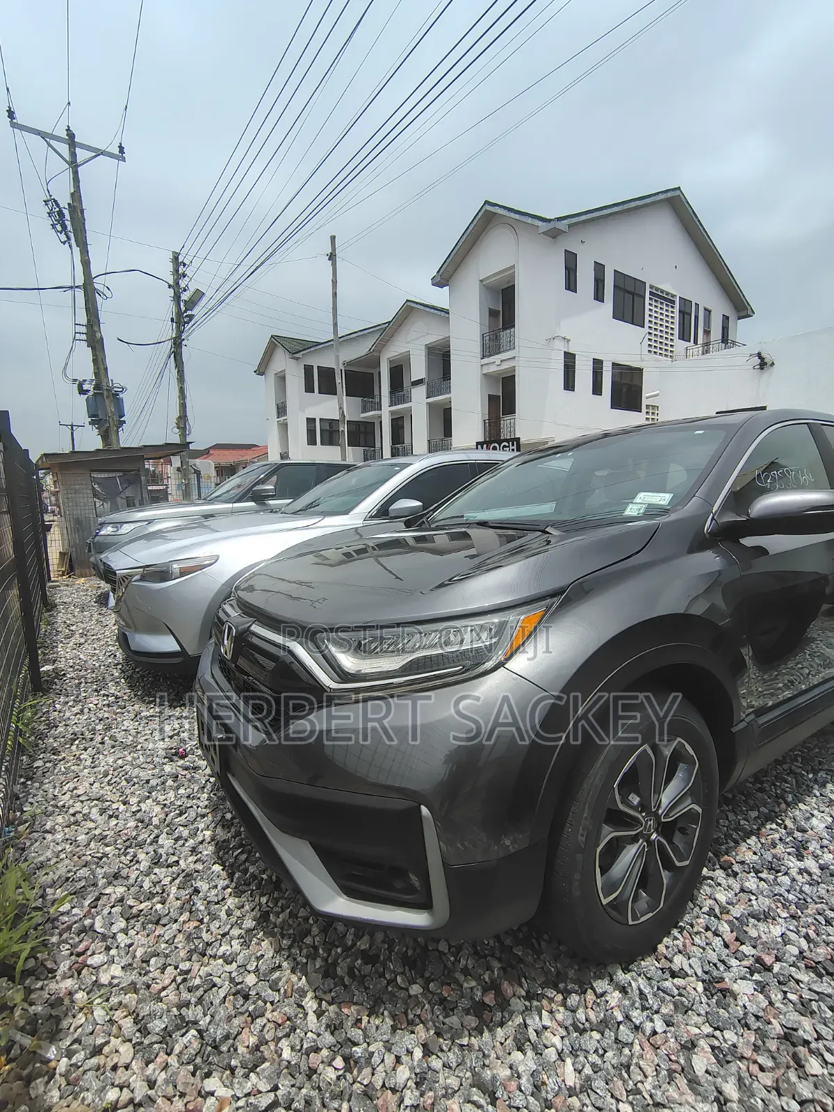 Honda CR-V EX-L AWD 2020 Gray