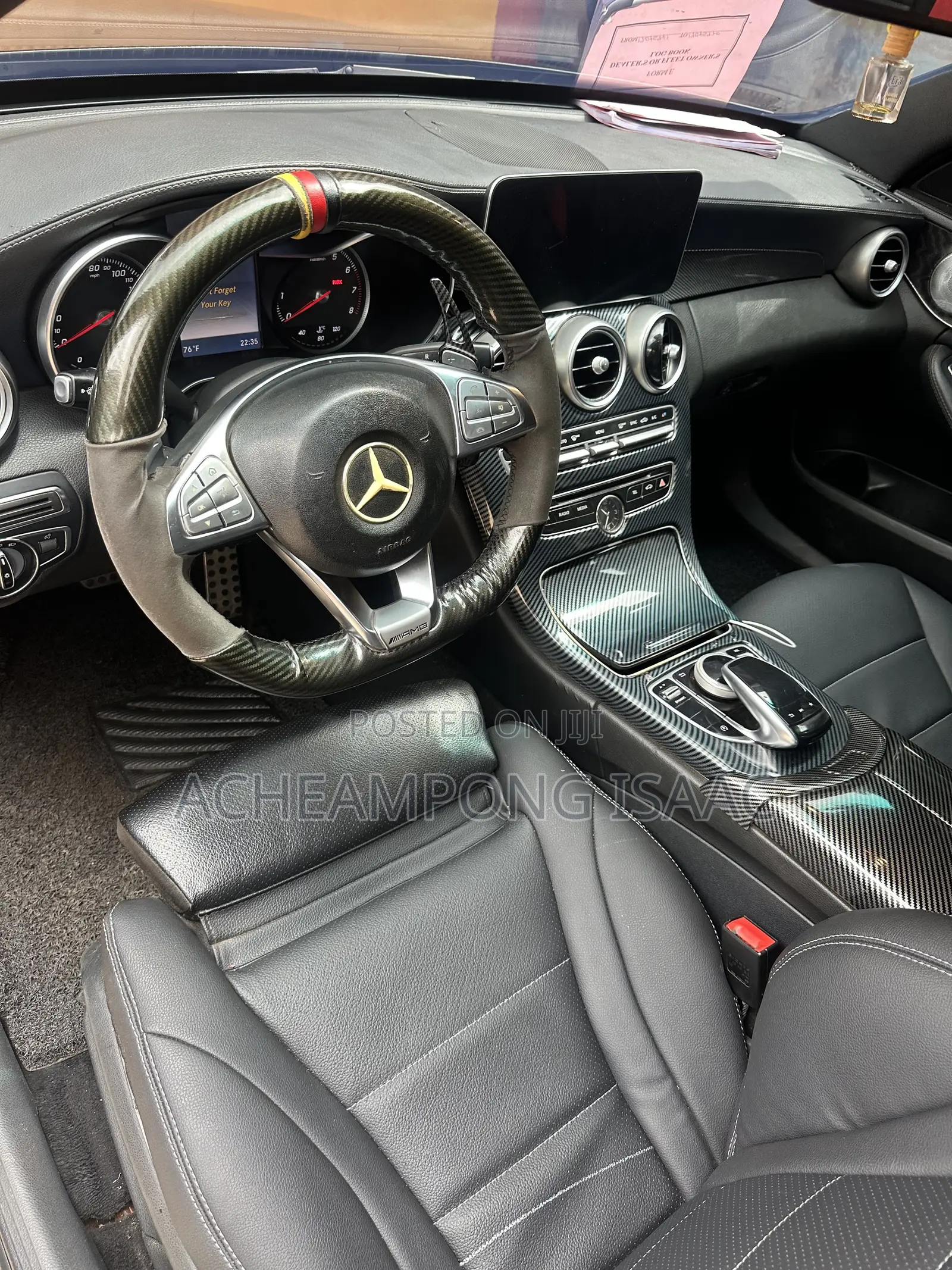 Mercedes-Benz C300 Sport Sedan RWD (2.0L 4cyl 7A) 2016 Black