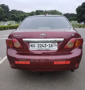 Toyota Corolla 2010 Red