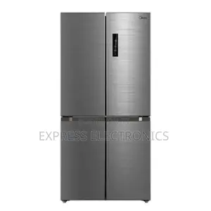 Lovely New Sliver Midea MDRF632FGN46D 474 Litre French Door Refrigera