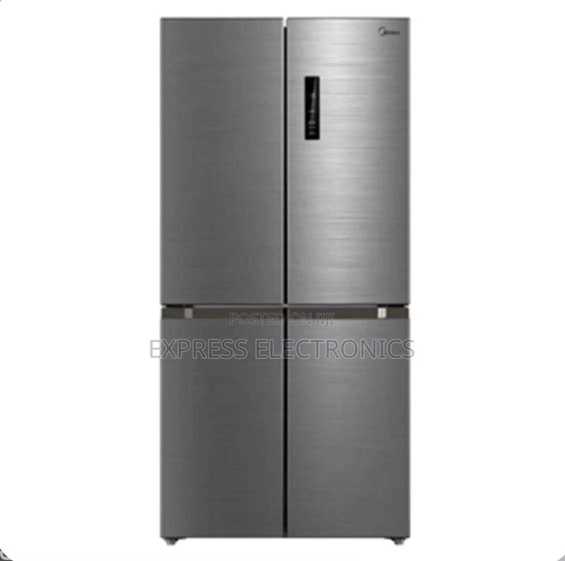 Lovely New Sliver Midea MDRF632FGN46D 474 Litre French Door Refrigera