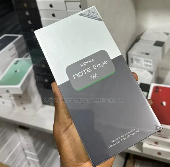 New Infinix Note Edge 256 GB Blue