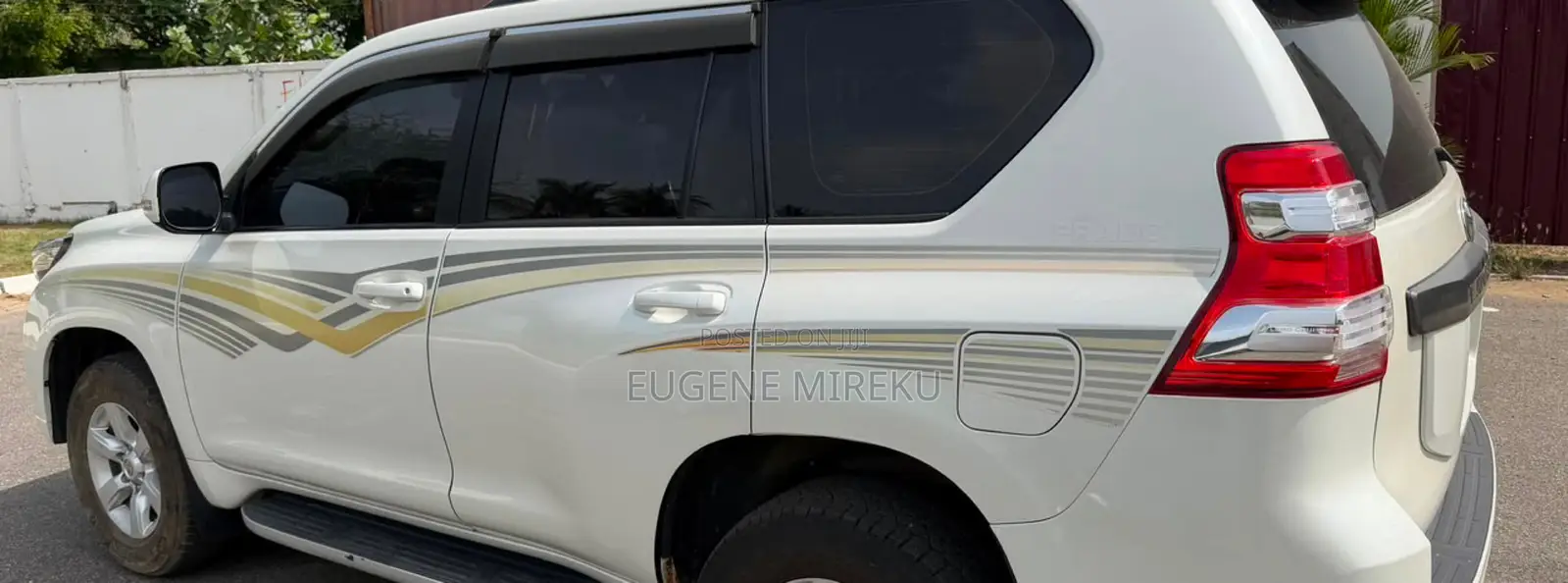 Toyota Land Cruiser Prado 2018 White