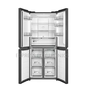 High Quality Sleek Midea MDRF632FGN46D 474 Litre French Door Sliver